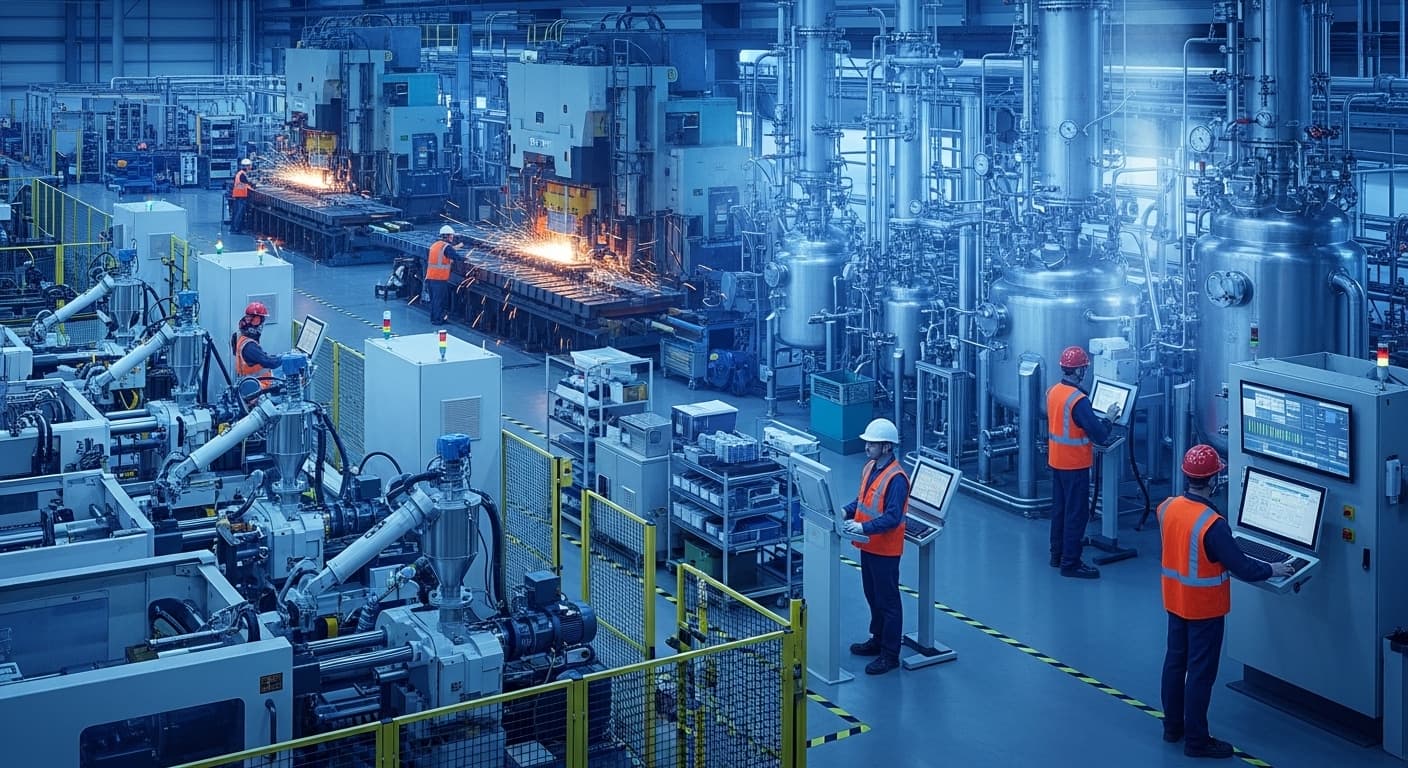 التصنيع والمعالجة